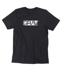 GRAV® Heather Black Logo T-Shirt