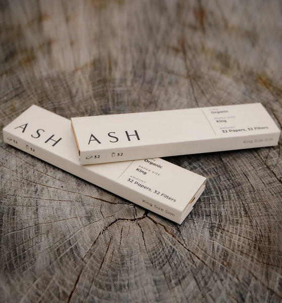 ASH Rolling Papers | King | Organic | Box