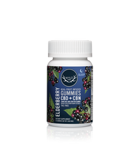 WYLD CBD Real Fruit Infused CBD + CBN Sleep Elderberry Gummies