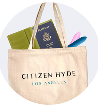 Citizen Hyde Canvas Tote with Hidden Pocket