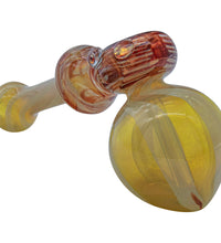 LA Pipes "Raked Hammer" Fumed Hammer Bubbler Pipe (Various Colors)