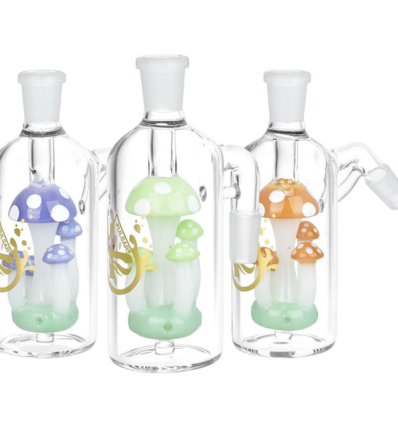 Pulsar Shroom Quintet Ash Catcher | 5.25" | 14mm | Colors Vary