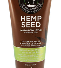 Earthly Body Hemp Seed Hand & Body Lotion 7oz