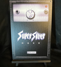 Silver Haze Amp Strain Art 8"x12" Decorative Aluminum Sign