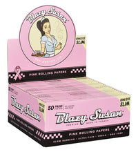 Blazy Susan Pink Rolling Papers | 50pk | 50pc Display