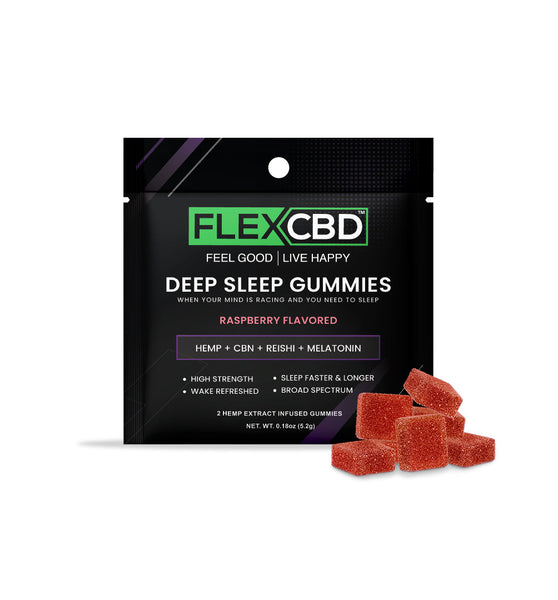 CBD Sleep Gummies with Reshi and CBN - FlexCBD