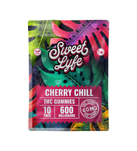 Vegan Gummies 600MG THC Blend - Cherry Chill