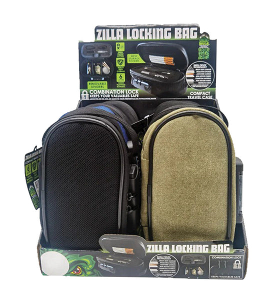 Smokezilla Locking Padded Bag - 8"x5"/ 6pcs