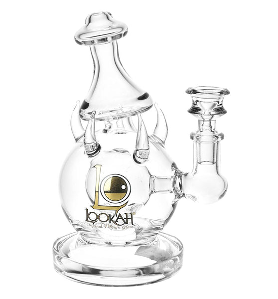 Lookah Glass Dyno Egg Water Pipe | 7" | 14mm F