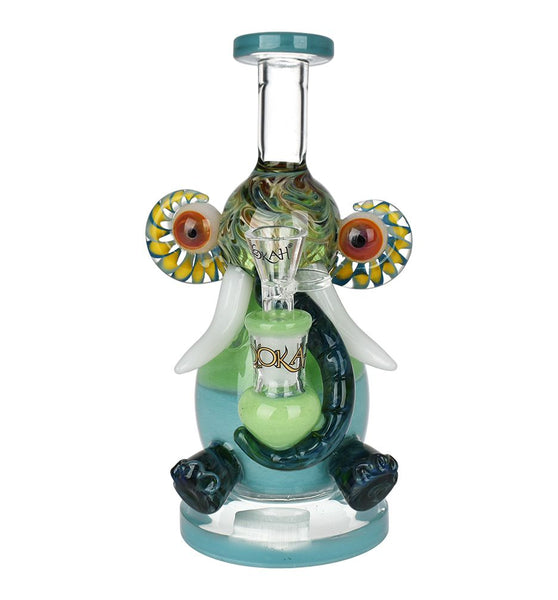 Lookah Glass Elephant Water Pipe - 8"