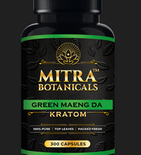 Mitra Botanicals Green Maeng Da – Kratom (300 Capsules)