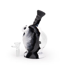 Ritual - 7.5'' Silicone Astro Bubbler - Black & White Marble