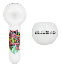 Pulsar Artist Series Spoon Pipe - Chill Cat / 5"