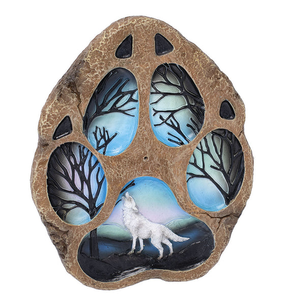 Fujima Wolf Footprint Flat Incense Burner - 6"