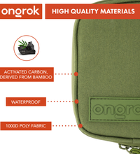 Ongrok Carbon-lined Wallets with Combination Lock V 2.0 | 3" Sizes (Small, Medium, Large)