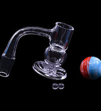 Space King Fully Fused Round Blender Terp Slurper (Light Blue)