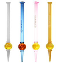 Pulsar Melting Bubble Dab Straw - 8.5" / Colors Vary