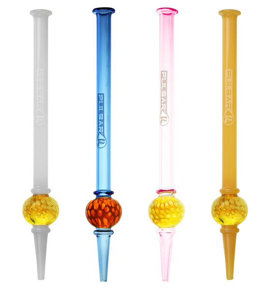 Pulsar Melting Bubble Dab Straw - 8.5" / Colors Vary