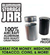 Smokezilla Smell Proof Storage Jar - 2.5"x1.7" / Asst - 4PC DISP