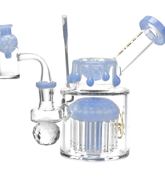 Pulsar Day Drippin' Glass Dab Rig Set | 6" | 14mm F