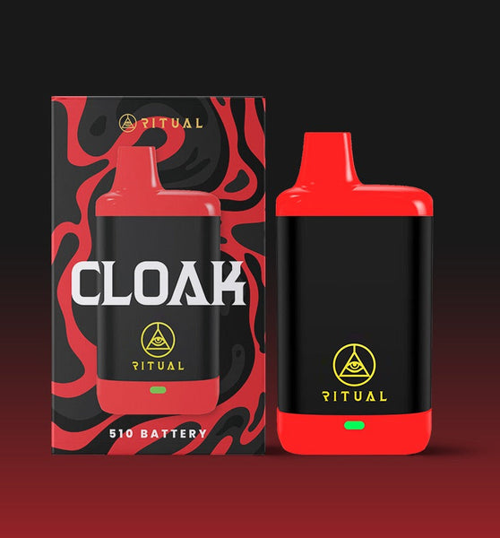 Ritual | Cloak 510 Variable Voltage Concealed Battery - Red & Black