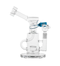 Cookies Double Cycler Glass Water Pipe - 9" / 14mm F