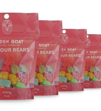 Potent CBD Infused 250MG Gummy Packs Bundles from Golden Goat