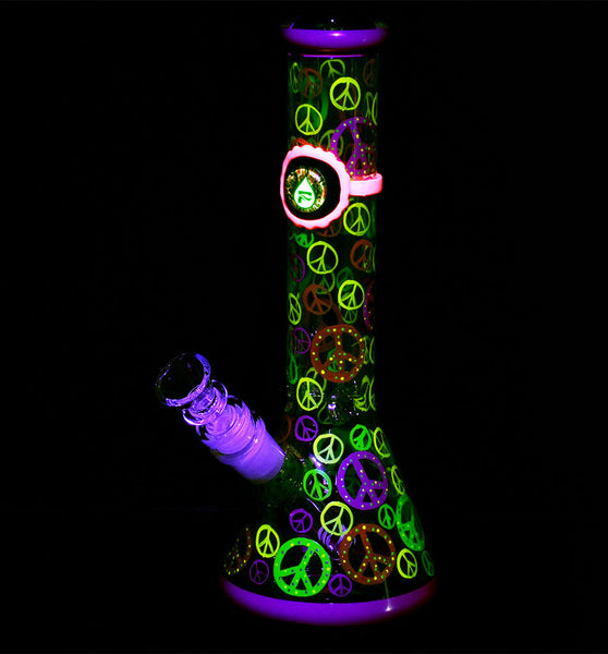 Pulsar Peacekeeper Beaker Water Pipe - 10"/14mm F