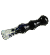 Fritted Fumed Glass Chillum Pipe