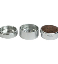 Stache Products Wood Lid Grynder | 3pc | 2.5"