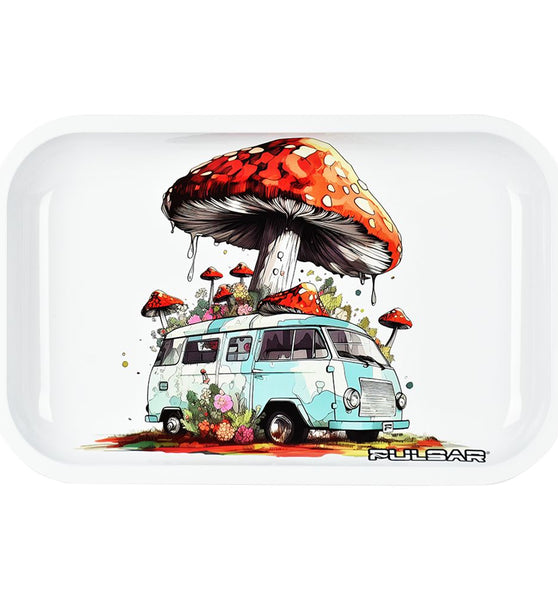 Pulsar Metal Rolling Tray - Pop Up Camper / 11"x7"