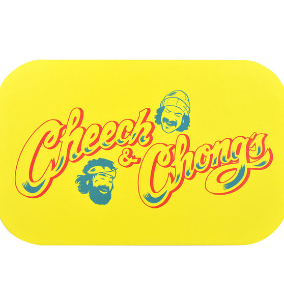 Cheech & Chong x Pulsar Magnetic Tray Lid - Yellow Logo / 11"x7"