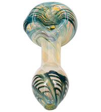 LA Pipes Twisty Cane Spoon Glass Pipe (Various Colors)