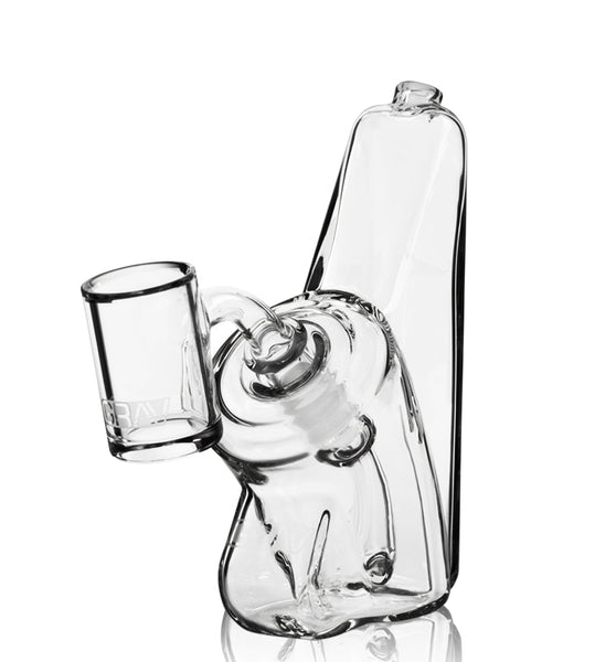 GRAV® Wedge Bubbler Rig - Clear