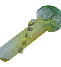 LA Pipes "Razorback" Silver Fumed Mini Spoon (Various Colors)