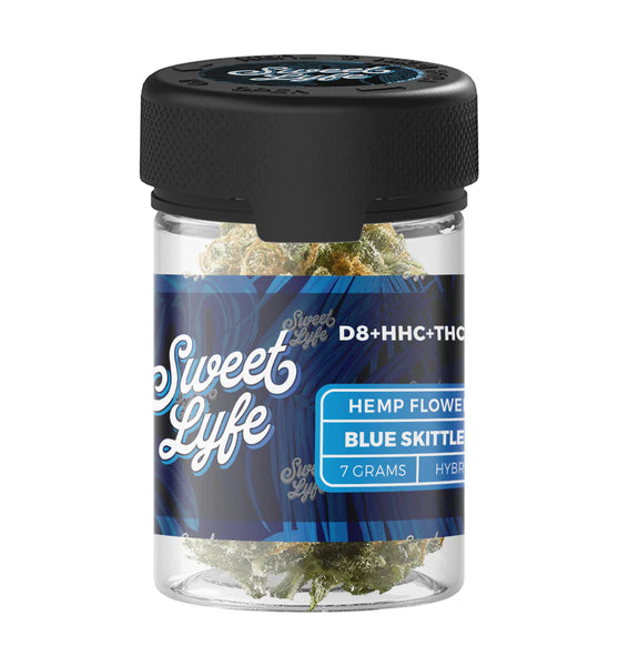 Sweet Lyfe Hemp Flower D8+HHC+THCP - 7g - Blue Skittlez - Hybrid