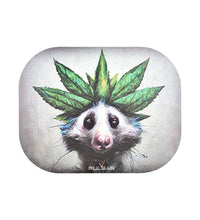 Pulsar Mini Metal Rolling Tray w/ Lid - Opotsum / 7"x5.5"