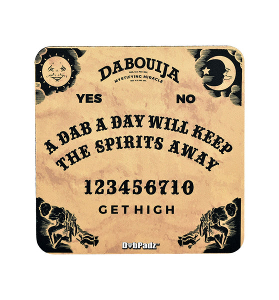 DabPadz Fabric Top Square Dab Mat - Dabouija / 6" x 6"