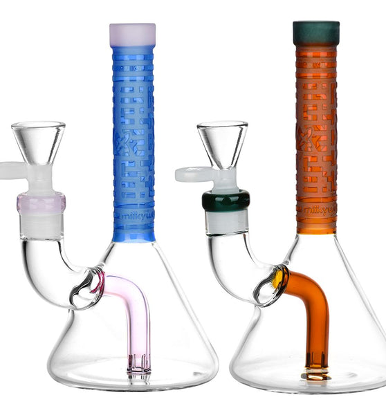 Milkyway Glass Bio-ID Beaker Water Pipe | 7"