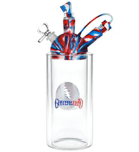 Grateful Dead x Pulsar Silicone & Glass Gravity Water Pipe - 11"