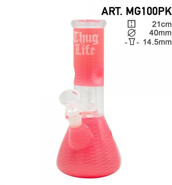 Thug Life | 8" Pink Dream Water Pipe