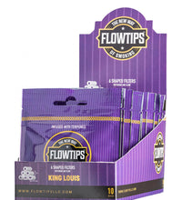 FLOWTIPS ® (BLUK) STRAWBERRY MILK, MANGO, KING LOUIS TERPENE FILTER TIPS (3x10-PACK)