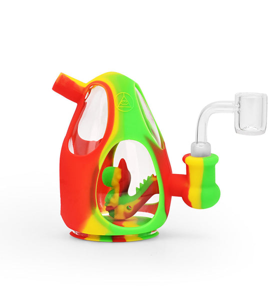 Ritual - 5'' Silicone Yoshi Egg Rig - Rasta