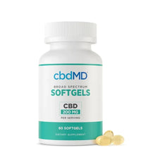 cbdMD CBD Softgel Capsules (3000MG - 6000MG)