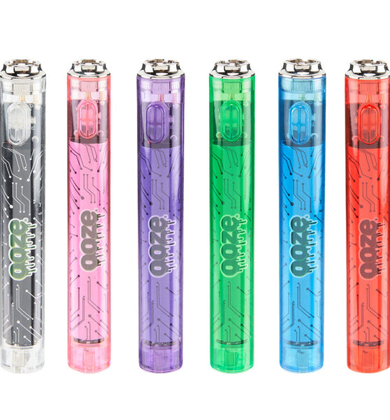 Ooze Slim Clear Series 510 Vape Battery - 400mAh