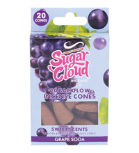 Sugar Cloud Sweet Scents Backflow Incense Cones