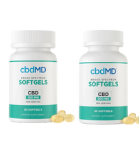 cbdMD CBD Softgel Capsules (3000MG - 6000MG)