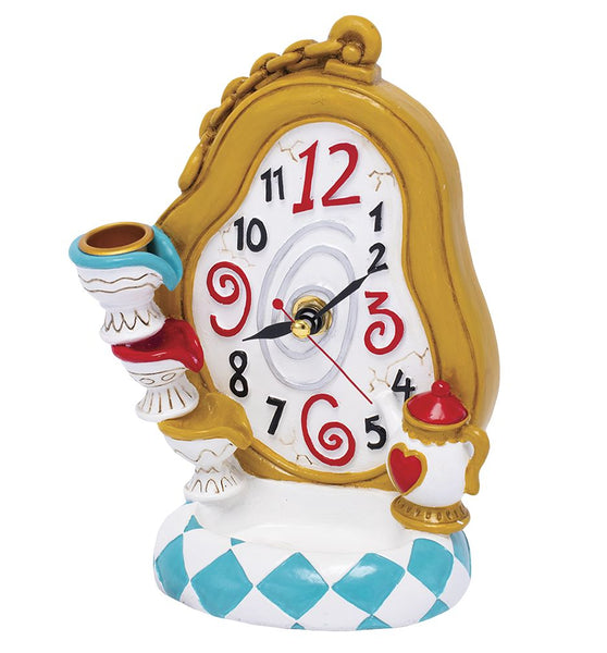 Fujima Melting Clock Backflow Cone Resin Incense Burner - 7"