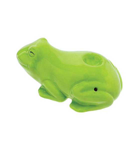 Wacky Bowlz Frog Ceramic Hand Pipe | 3.5"