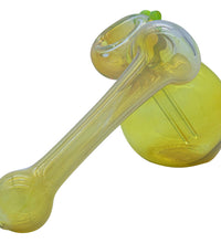 LA Pipes "Silver Sidecar" Fumed Hammer Sidecar Pipe (Various Colors)